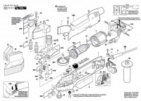 Bosch 0 603 327 703 Pvs 300 Ae Multi-Purpose Belt Sander 230 V / Eu Spare Parts